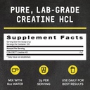 BEYOND RAW Science-Backed Creatine HCl Powder, Lab Grade, for Muscle Strength and Growth, Energy Production, Athletic Performance, Cognitive Support, Cellular Hydration, 120 Servings 6