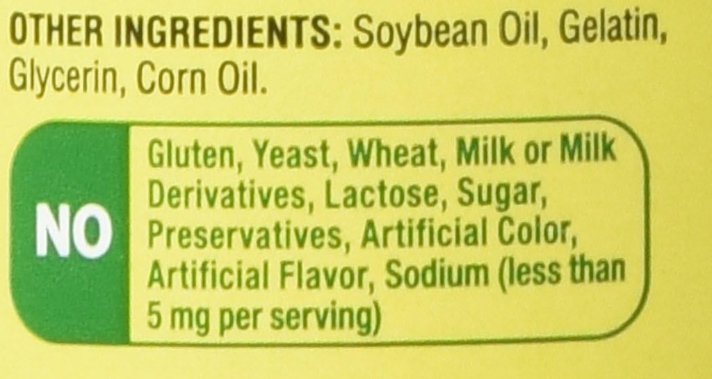Spring Valley - Vitamin D-3 5000 IU, 100 Softgels 4