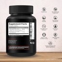 HUMANX Fadogia Agrestis, Tongkat Ali & Beta Ecdysterone 1000mg - USA Third Party Tested Supplement - Powerful Extracts to Support Athletic Performance & Muscle Mass - Veggie Capsules Supplements 3