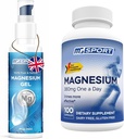High Absorption Magnesium Supplement (100 Count) and Gel for Leg Cramps and Sore Muscles 2