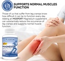 High Absorption Magnesium Supplement (100 Count) and Gel for Leg Cramps and Sore Muscles 6