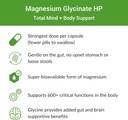 Healthy Gut Magnesium-HP | Ultra Pure Glycinate with Zero Fillers | 180 mg Magnesium Glycinate | 60 Servings 6