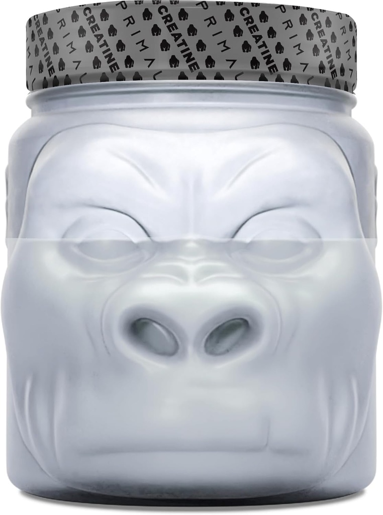 Primal Creatine Monohydrate Powder (400 Grams) | Unflavored Micronized Creatine Muscle Development Supplement for Pre-Workout & Recovery | 5g Creatine Monohydrate per Serving 5