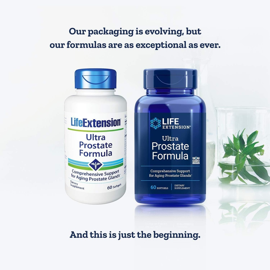 Life Extension Ultra Prostate Softgels, 60 Count (Pack of 2) 3