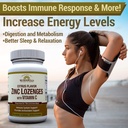 Windmill Health Natural Vitamins Zinc Lozenges with Vitamin C Honey Lemon Flavor, Immune System Support, Provides Antioxidant Support, Delicious & Fast Acting, 60 Lozenges, 30 Servings. 4