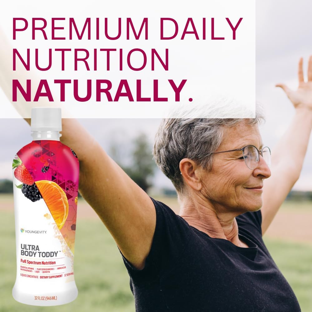 Youngevity Ultra Body Toddy - 100+ Nutrient Mega Multi-Vitamin Mineral Supplement for Men and Women - Enhanced Absorption - Phytonutrients - Amino Acids - (32 Fl Oz) 5