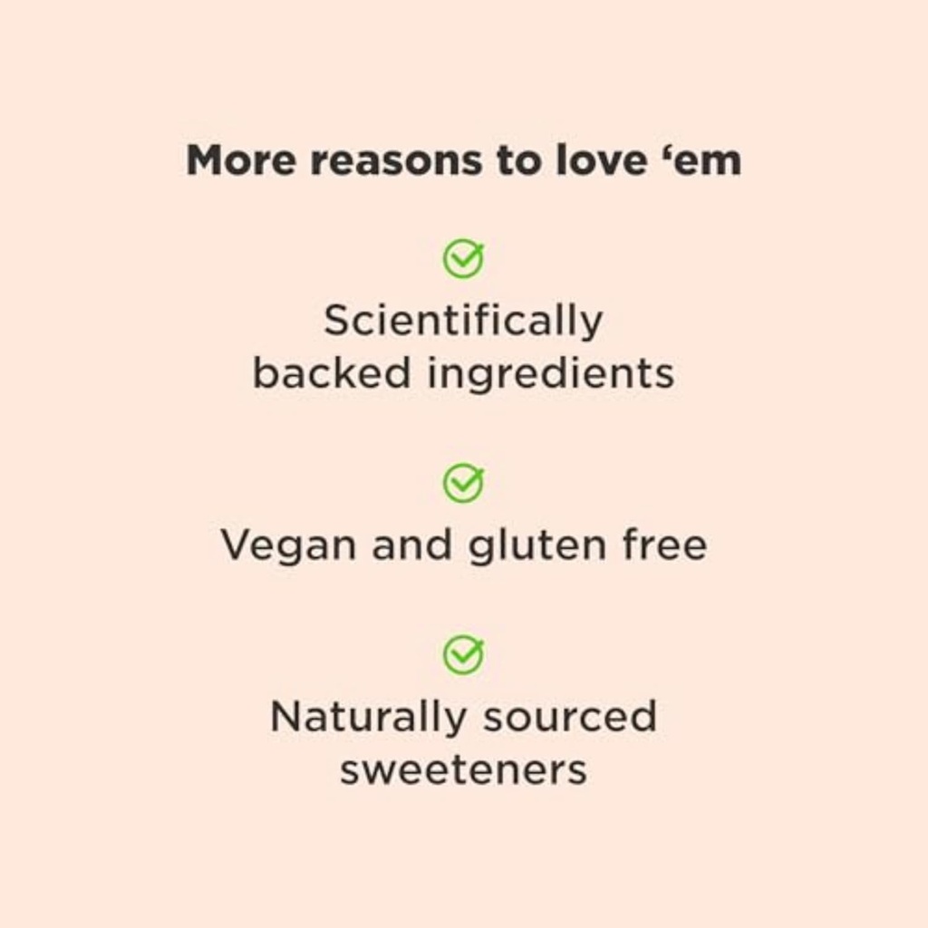 OLLY Energized Thinker Brainy Chews, 70mg of Caffeine, Vitamin B12 & Omega-3, Energy Supplement, Tropical Flavored, Vegetarian, 20 Count 4