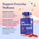 LOVEBUG Kids Probiotic Gummies – Organic Chewable Probiotics for Kids Aged 4+, Soil- Based Children’s Probiotic for Gut Health,Constipation,Digestive & Immune Support, Vegan, 30 Chews, Strawberry 4