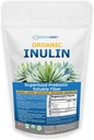 Organic Inulin Powder (48oz/3 lbs) Gentle Agave Prebiotic Soluble Fiber Supplement for Digestive Support, Gut Health, Vegan Baking, Smoothies & Drinks 2