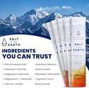 Salt of the Earth Premium Zero-Sugar Electrolyte - Made with Pink Himalayan Salt - Hydration Powder Packets | Premium Ingredients | Keto & Paleo Friendly | 12 Sticks, Orange 6