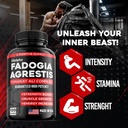 Ultra Concentrated 86,000mg Fadogia Agrestis Tongkat Ali Blend – 200:1 Tongkat Ali + 10:1 Fadogia Agrestis + Bioperine - Maximum Strength Blend for Athletic Performance & Muscle Mass - 120 V-Caps 4