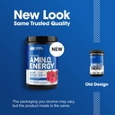 Optimum Nutrition Amino Energy - Pre Workout with Green Tea, BCAA, Amino Acids, Keto Friendly, Green Coffee Extract, Energy Powder - Blue Raspberry, 30 Servings (Packaging May Vary) 6