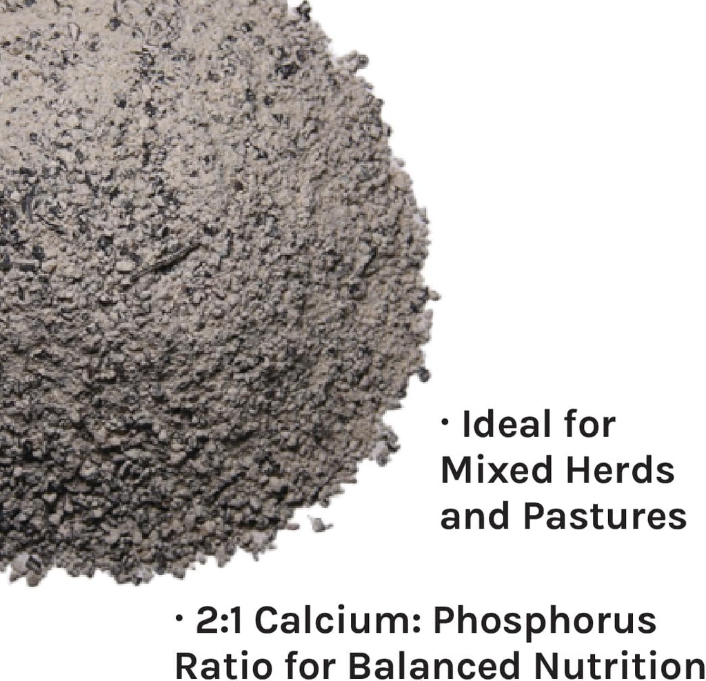 New Country Organics I Organic Kelp Supplement for Cattle, Goats & Horses I Certified Organic Non-GMO, Natural Mineral Blend I Sea Kelp Powder with Essential Calcium & Phosphorus I 40 lbs 5