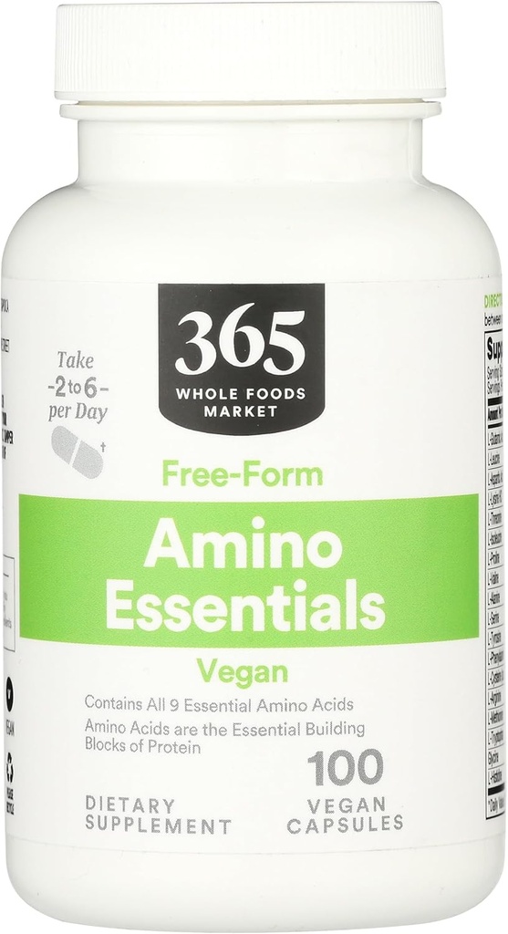 Whole Foods Market, Amino Essentials, 100 ct (Pack of 2) 3
