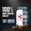 Dymatize ISO100 Whey Protein Powder Isolate, Gourmet Chocolate, 25g of Protein, 5.5g BCAAs, Less Than 120 Cal., Gluten Free, 1g Fat, 1g Sugar, 2g Carb (20 Servings) 3