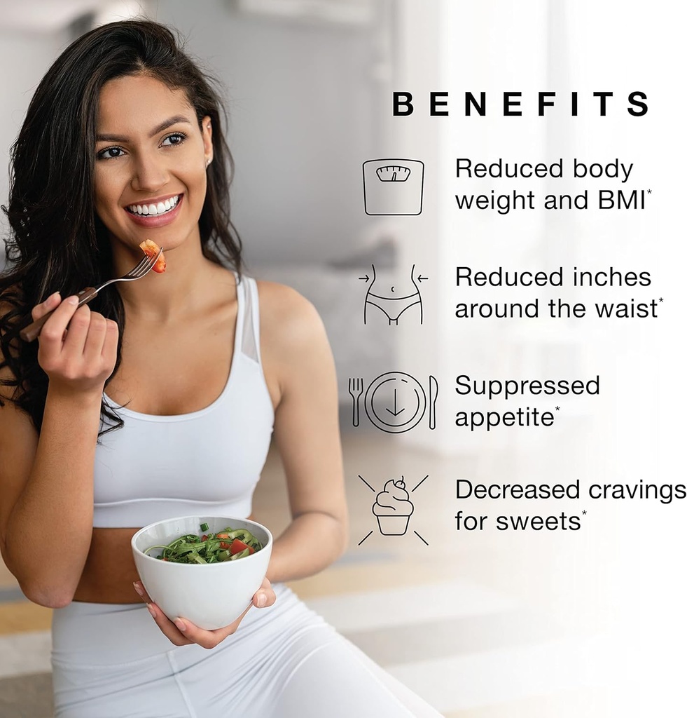 Serovital LipoValin Clinically Validated Weight Loss Pills for Women – Diet Pill, Appetite Suppressant, Stimulant-Free Weight Loss Supplement - 30 Tablets 4