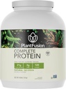 PlantFusion Complete Vegan Protein Powder - Plant Based Protein Powder with BCAAs, Digestive Enzymes and Pea Protein - Keto, Gluten Free, Non-Dairy, No Sugar, Non-GMO - Natural- No Stevia 5 lb Bulk 2