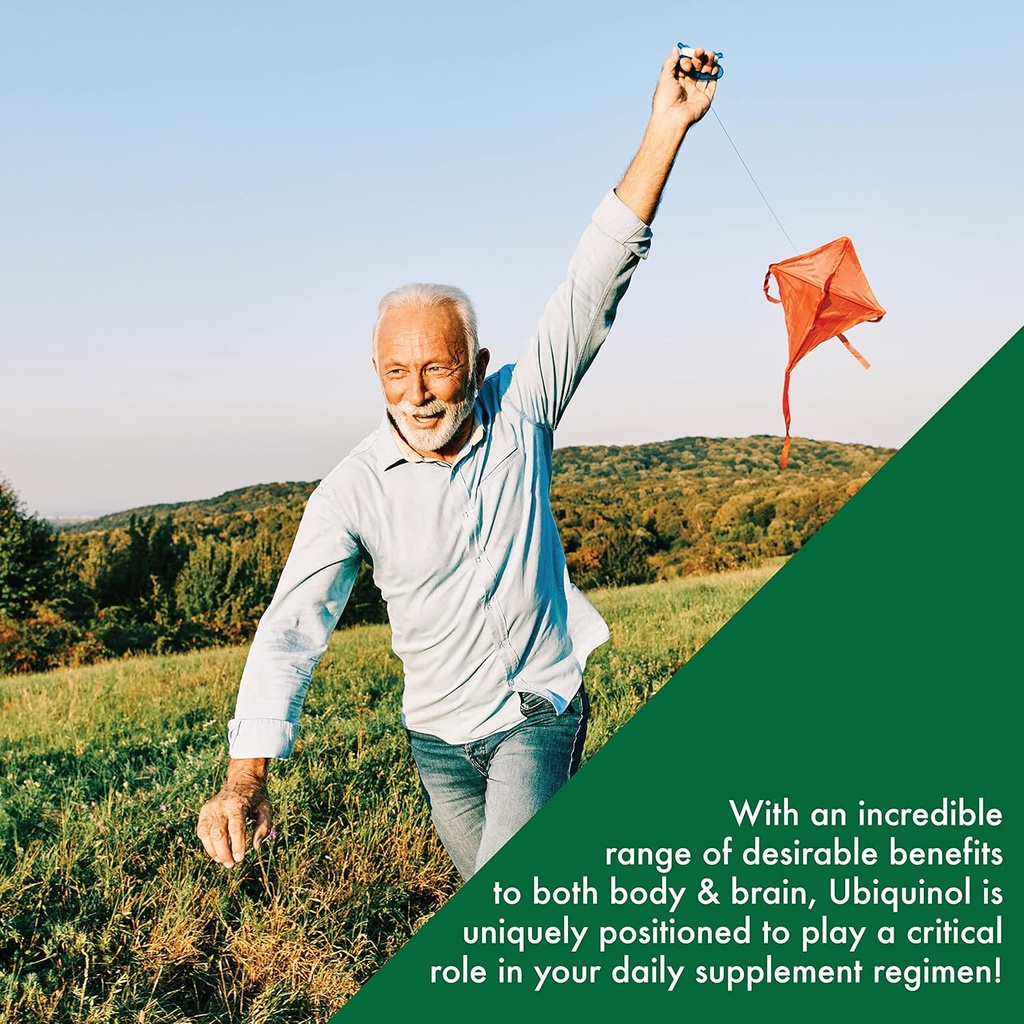 Health Thru Nutrition Ubiquinol 100mg 360 Softgels as Kaneka QH Reduced CoQ-10 | Stabilized - 3rd Party Tested | Enhanced Bioavailability | Cardiovascular & Mitochondria Function Support | Non-GMO 5