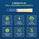 Lightning Daily Multivitamin Supplement - Vitamins and Minerals for Mental Function, Energy Support, and Physical Well-Being - Direct-to-Mouth, 30 Sticks - Banana 6