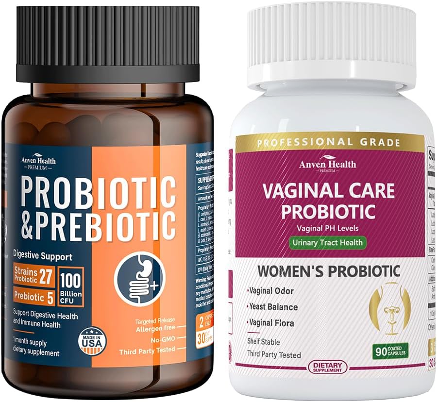 100 Billion Probiotics for Men and Women Vaginal Probiotics for Women - 60 Billion Womens 2