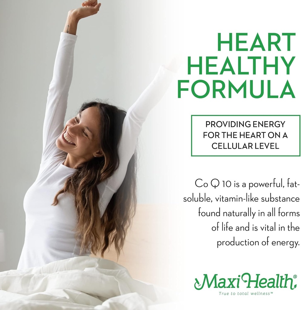 CoQ10 Ubiquinol - CoQ10 100mg Softgels - Kosher Co Q 10 Supplement for Cardiovascular Health - Superior Absorption - Co Q10 Supplement Ubiquinol 100mg for Cellular Energy - Coenzyme CoQ 10 (60 Count) 5