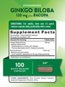 Nature's Truth Ginkgo Biloba 120mg | Plus Bacopa | 100 Quick Release Capsules | Standardized Extract | Non-GMO and Gluten Free Supplement 3