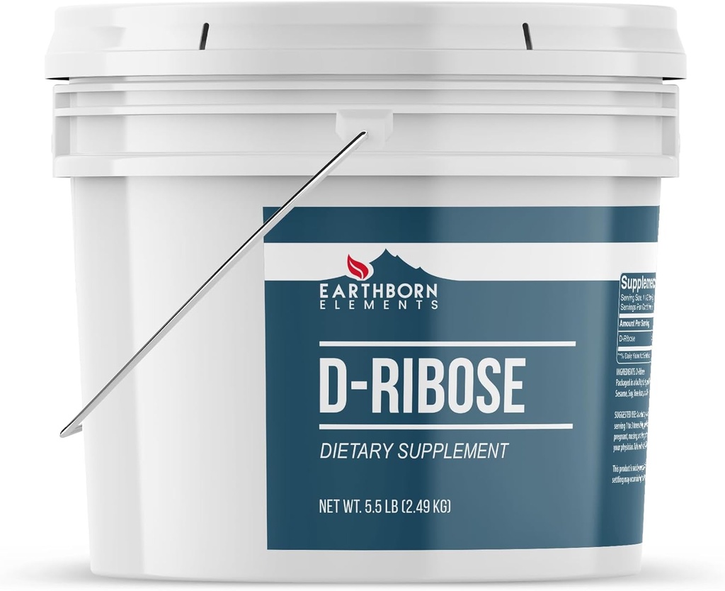 Earthborn Elements D-Ribose 1 Gallon, Pure & Undiluted, Dietary Supplement 4