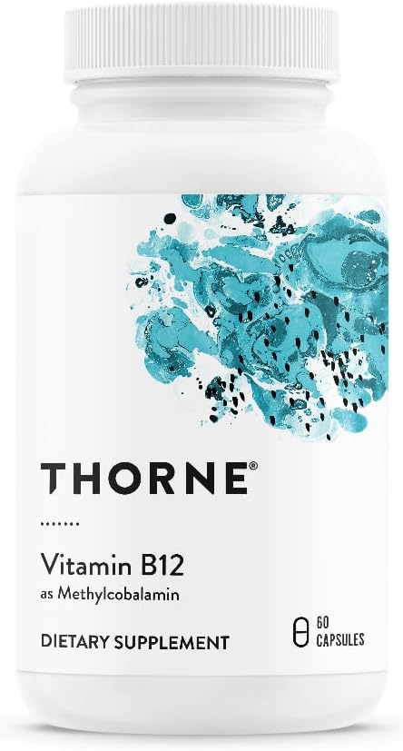 THORNE - 5-MTHF & Vitamin B12 Bundle - Cardiovascular & Nerve Support - 60 Servings 6