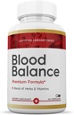 Justified Laboratories (2 Pack Blood Balance Advanced Formula 620MG Supplement Pills 120 Capsules 4