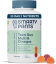 SmartyPants Teen Guy Multivitamin Gummies: Omega 3 Fish Oil (EPA/DHA) & Teen Girl Multivitamin Gummies: Omega 3 Fish Oil (EPA/DHA) 3