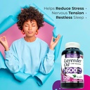 FITO MEDIC'S Lab | Lavender Pills |120 Soft gels | 1600 mg | Better Absorption | Lavender Extract | Lavanda | Lavender | Lavender Capsules, Lavender Oil 3