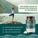 Triple Magnesium Softgels | Citrate, Malate, & Oxide | Highly Absorbable Magnesium Supplement for Digestion, Calm, Leg Cramps, & Sleep Support | 300mg Complex | Easy to Swallow Soft Gels | 60 Count 4