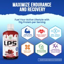 LPS Liquid Collagen & Whey Protein Supplement - Sugar-Free, Dye-Free, Non-GMO Drink - Hydrolyzed Collagen & Whey Peptides Promotes Healthy Skin & Hair for Men & Women, Grape, 32 fl oz 3