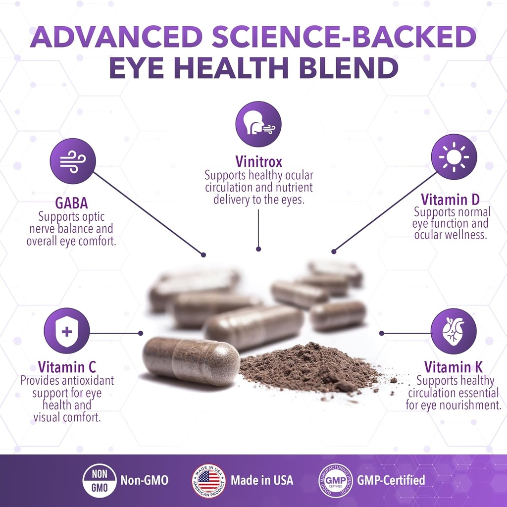 Offers Glaucomol Miracle - an All Natural Supplement - Vitamins for Vision Clarity, Vision Support Supplement, and Eye Health 5