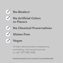 Elements Iron 18mg Capsules, Supports Red Blood Cell Production, Vegan (195 Count, 6 Month Supply) and   Elements Vegan Biotin 5000 mcg - Hair, Skin, Nails (130 Capsules, 4 Month Supply) 5