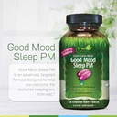 Irwin Naturals Good Mood Sleep PM - 54 Liquid Soft-Gels - with Melatonin and L-Theanine for Rest & Relaxation - 18 Total Servings 6