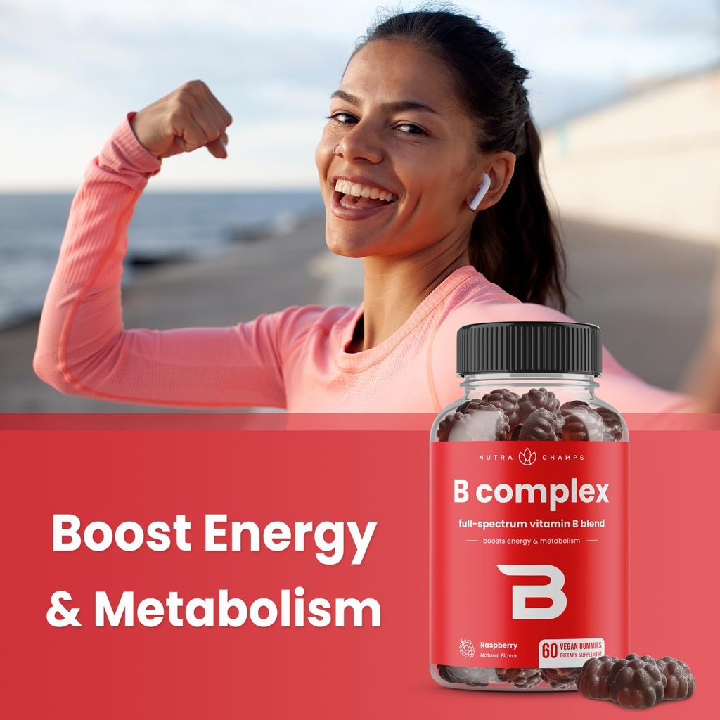 NutraChamps Biotin & B Complex Gummies 6