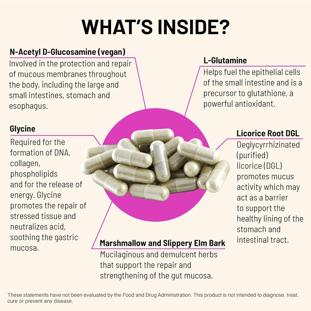 Mountain Peak Nutritionals Acid Assist Formula - Gastrointestinal Support Supplement - Helps with Symptoms of Occasional Heartburn & Stomach Acid - Hypoallergenic Dietary Supplement (90 Capsules) 5