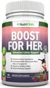 Boost For Her Libido Booster For Women – Activates & Enhances Libido - Mood & Desire Boost - Non-GMO - All Natural Herbal Aphrodisiac - With Horny Goat Weed, Maca, Tongkat Ali & Tribulus - 90 Capsules 2