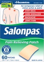 Salonpas Pain Relieving Patch for Back, Neck, Shoulder, Knee Pain and Muscle Soreness - 8 Hour Pain Relief - 60 Count 2