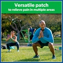 Salonpas Pain Relieving Patch for Back, Neck, Shoulder, Knee Pain and Muscle Soreness - 8 Hour Pain Relief - 60 Count 4