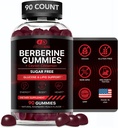 EFFECTIVE NUTRA Berberine Gummies with Ceylon Cinnamon | Sugar-Free Supplement 1200mg for Blood Sugar Support, Heart Health, Energy | 45-Day Supply, Natural Berry Flavor, Made in USA (90 Count) 2