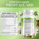 Saw Palmetto with Stinging Nettle, Pygeum, Pumpkin Seed, Sunflower Lecithin, Turmeric & Ashwagandha – Prostate Support for Men with Lycopene & Vitamin D3 – 90 Capsules 6