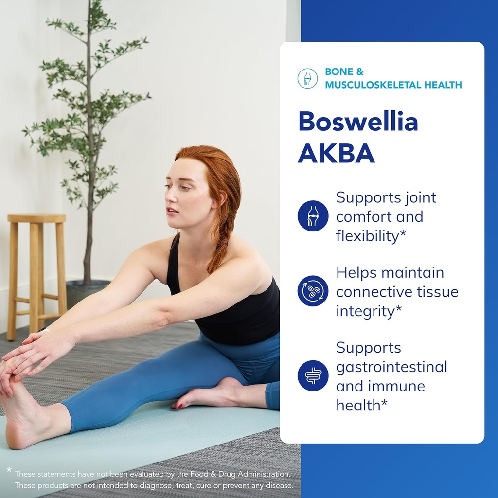 Pure Encapsulations Boswellia AKBA - Supports Joint Health, Colon, Immune System, Gastrointestinal Tract & Cell Health* - with 5-LOXIN Boswellia Extract - Vegan & Non-GMO - 120 Capsules 4