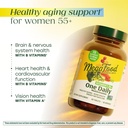 MegaFood Women's 55+ One Daily Multivitamin for Women - with Vitamin A, C, D3 & E for Optimal Aging Support - Plus Real Food - Bone & Immune Support Supplement - Vegetarian - 90 Tabs 4