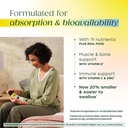 MegaFood Women's 55+ One Daily Multivitamin for Women - with Vitamin A, C, D3 & E for Optimal Aging Support - Plus Real Food - Bone & Immune Support Supplement - Vegetarian - 90 Tabs 5