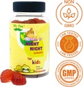 Melatonin Gummies for Kids | 60 Gummies | 2 Months Supplies | Passion Fruit Flavor | Natural Kids Sleep Supplement | 4+ Years, Melatonin Gummies Kids, Supplement for Faster and Longer Sleep 4