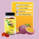 Melatonin Gummies for Kids | 60 Gummies | 2 Months Supplies | Passion Fruit Flavor | Natural Kids Sleep Supplement | 4+ Years, Melatonin Gummies Kids, Supplement for Faster and Longer Sleep 6