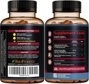 115,000mg Fadogia Agrestis with Tongkat Ali + BioPerine® [Max Absorption] - Supports Stamina, Strength, Focus, Muscle Health & Recovery, Drive & Performance - Non-GMO & Made in USA - 120 V Capsules 6