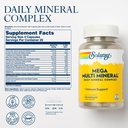 Solaray Mega Multi Mineral (25 Servings, 100 Capsules) 3